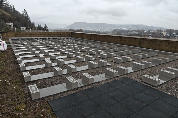 Unterbau von PV-Panels